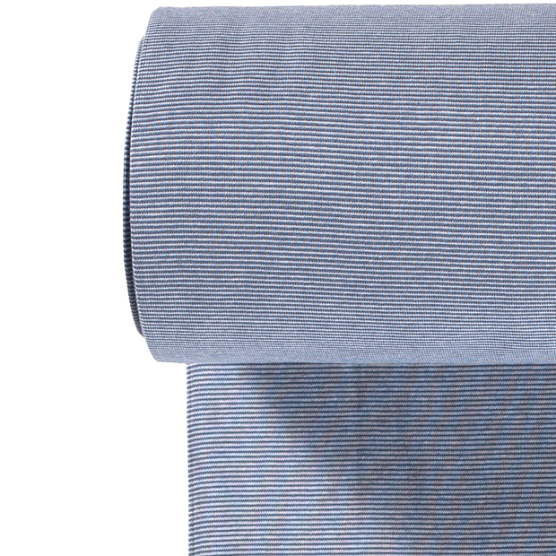 Cuff Material Yarn Dyed fabric Stripes Indigo