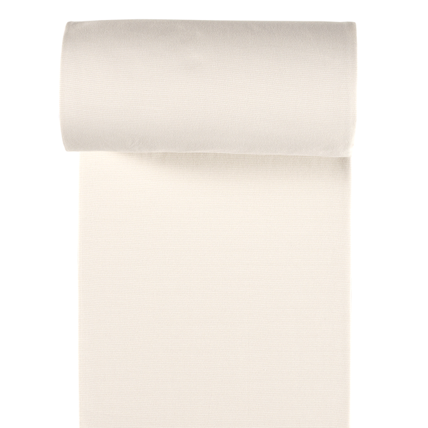Bündchen Yarn Dyed fabrik Ivory matt 