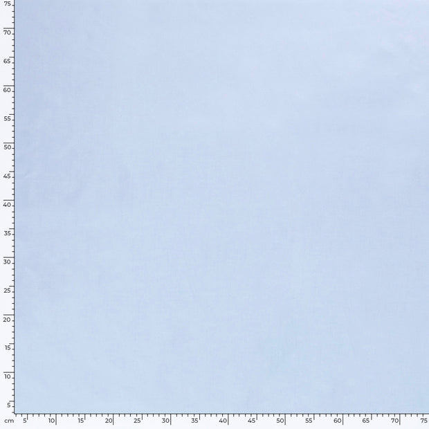 Cotton Poplin fabric Unicolour Baby Blue