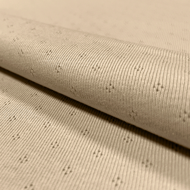 Ajour fabrik Uni Beige