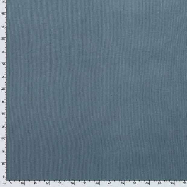 Heavy Knit fabric Cable Indigo