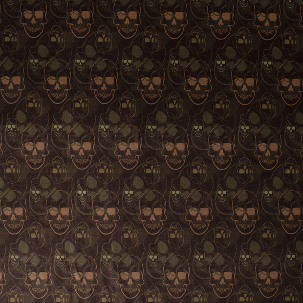 Velvet fabric Green matte 