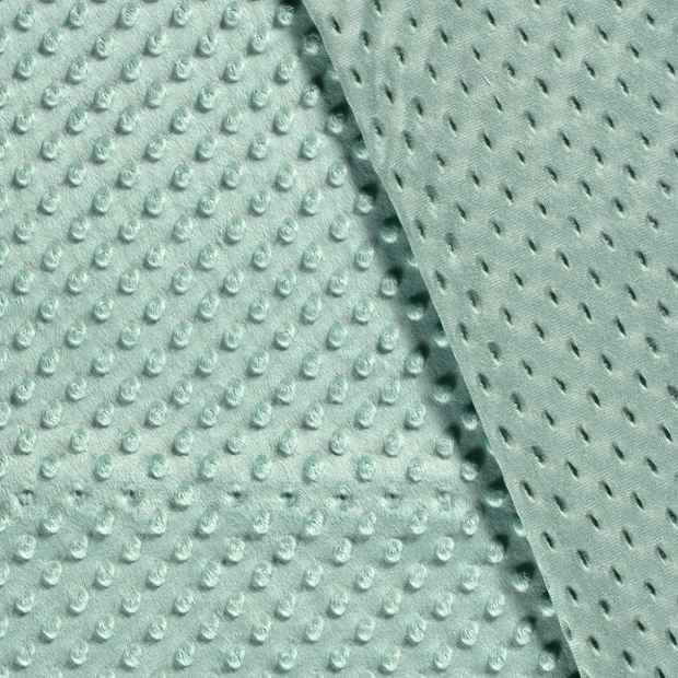 Minky fabric Unicolour embossed 
