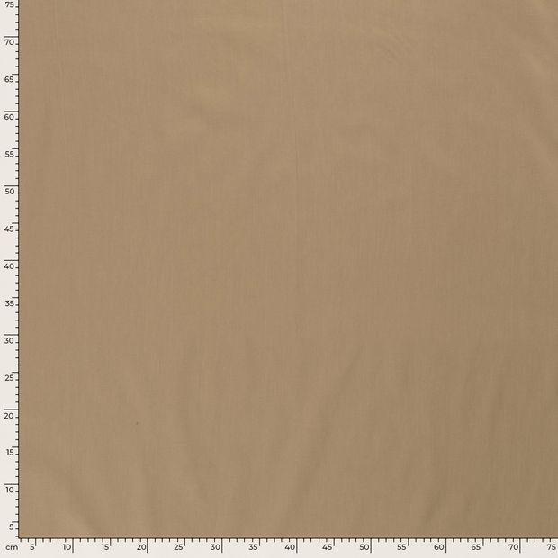 Voile tissu Unicolore Camel