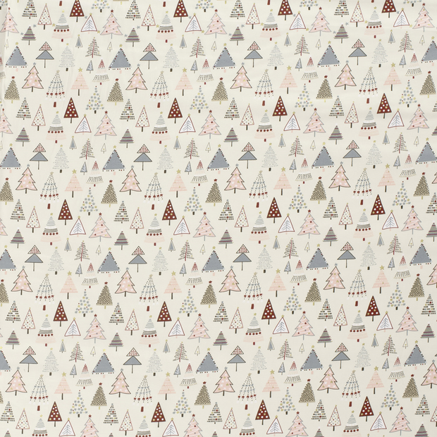 Cotton Poplin fabric Off White 