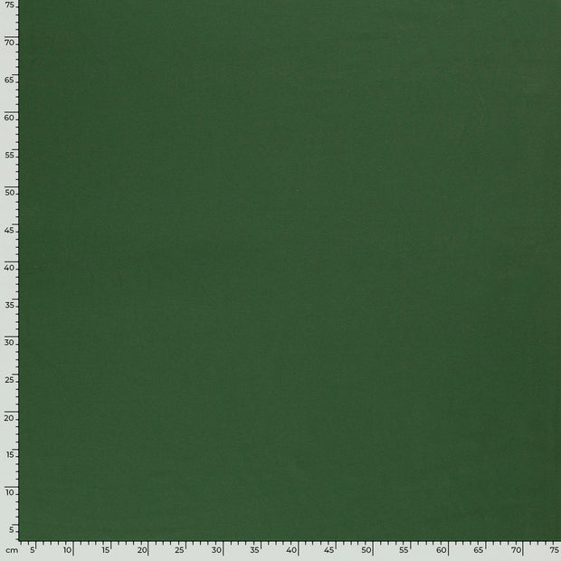 French Terry fabric Unicolour Dark Green