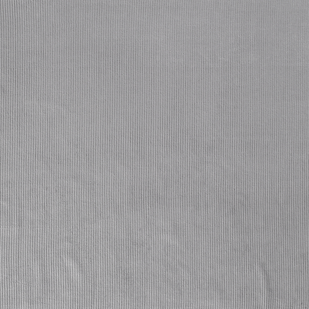 Corduroy 4.5w fabric Grey matte 
