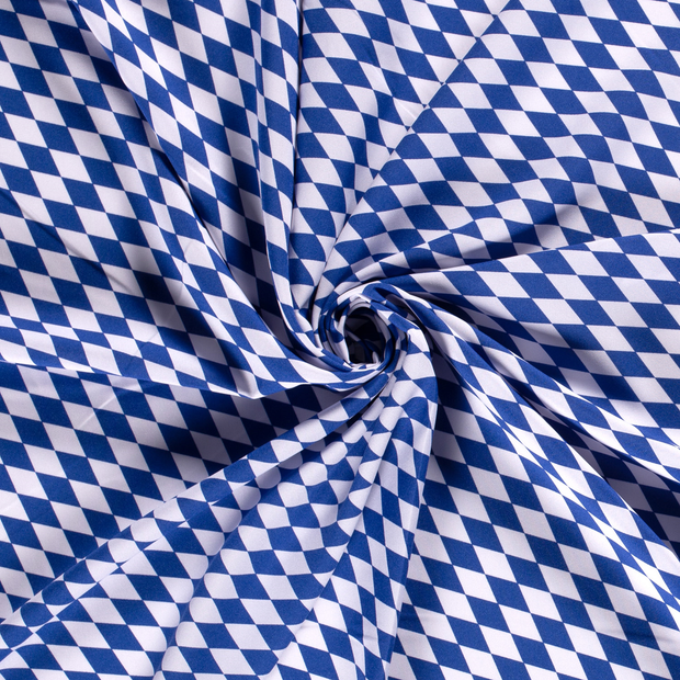 Power Stretch fabric Aqua printed 