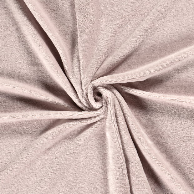 Bamboo Fleece fabric Light Pink 