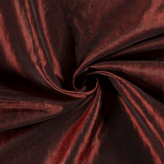 Taffeta fabric Unicolour Brique