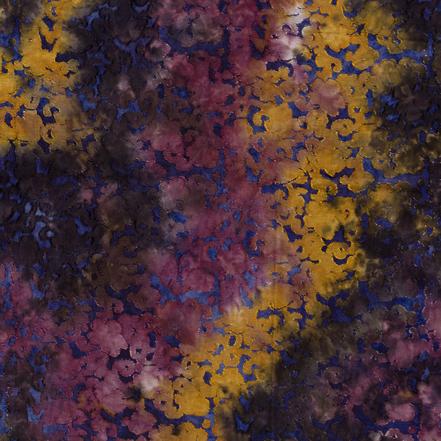 Burnout Jacquard fabric Purple matte 