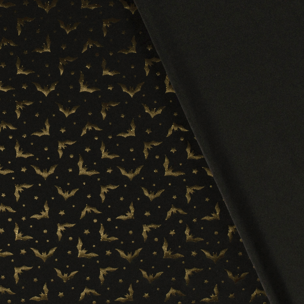 Jersey de Polyester tissu Bats imprime et enduit 