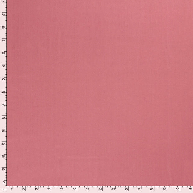 Canvas fabric Unicolour Old Pink