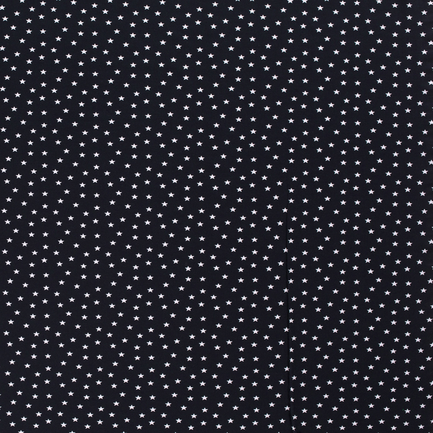 Cotton Jersey fabric Navy soft 