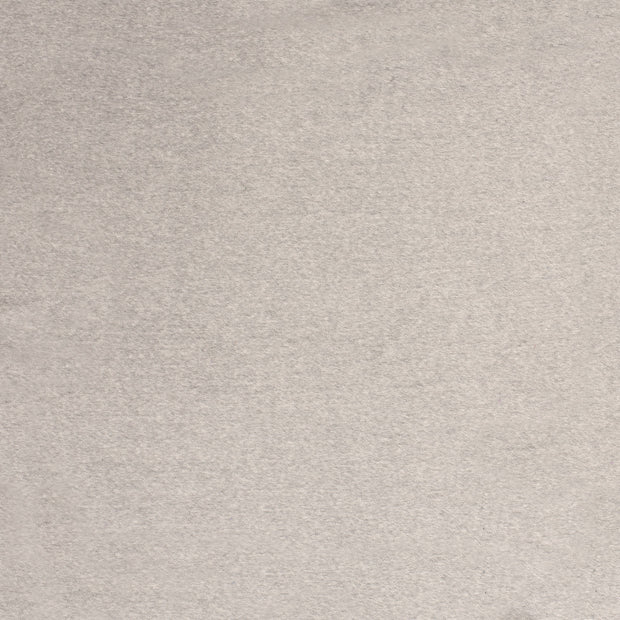 Nicky velours fabric Light Grey soft 