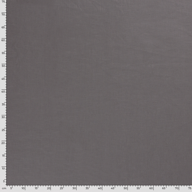 Ramie Linen fabric Unicolour Grey