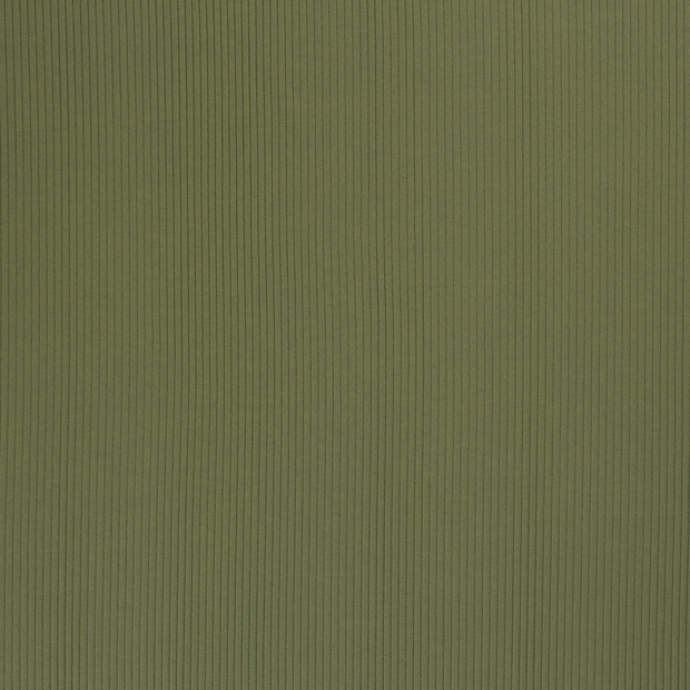 Rib Jersey fabric Forest Green soft 