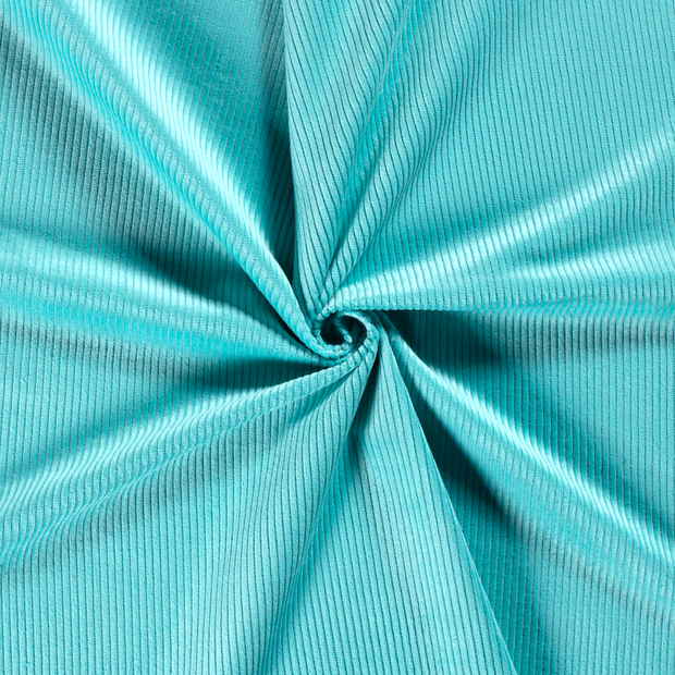 Corduroy 4.5w fabric Turquoise 