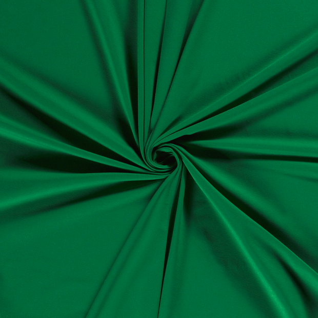 Jersey de Coton tissu Vert 