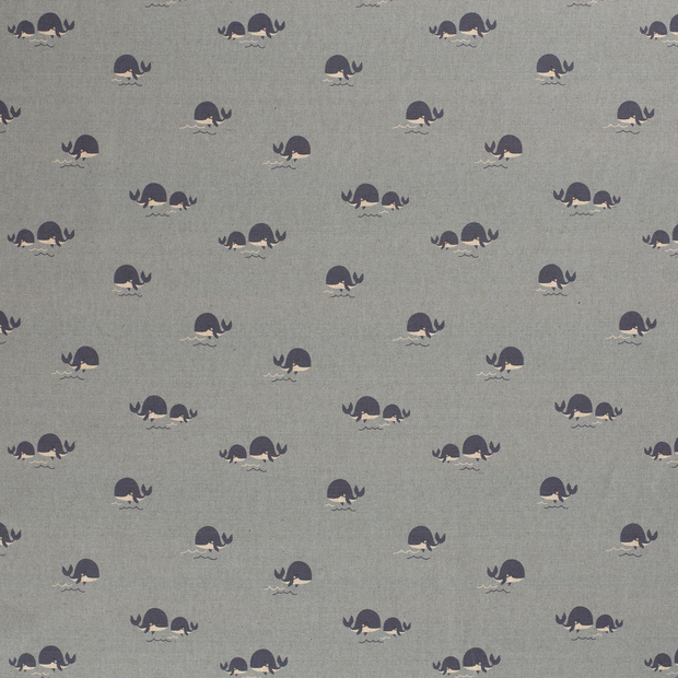 Panama fabric Ice Blue matte 