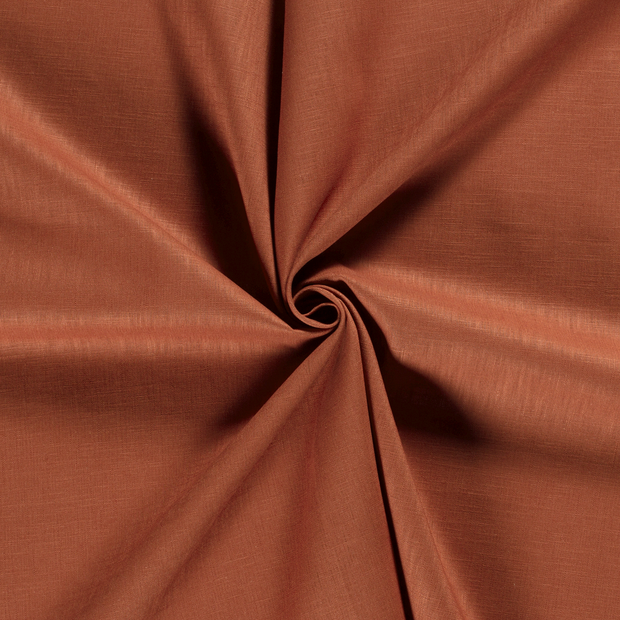 Ramie Linen fabric Brown 