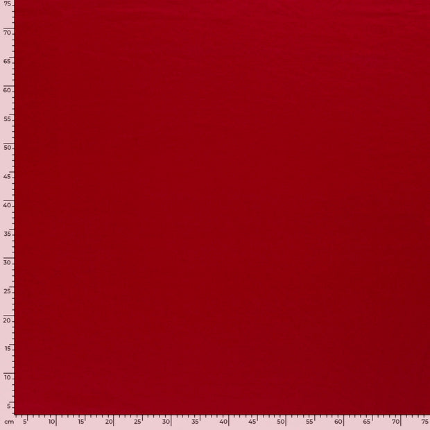Milano tissu Unicolore Rouge Bordeaux