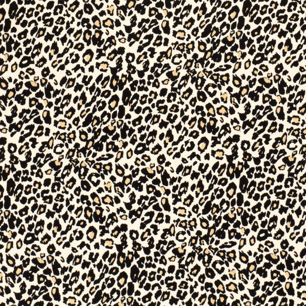 Viscose Twill fabric Spots Beige