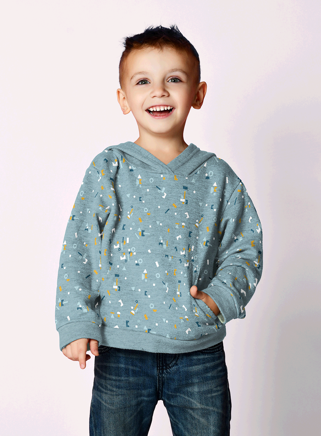 Cotton Jersey fabric Toys Baby Blue Wholesale fabrics Nooteboom