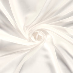 Crêpe Georgette Unicolore Blanc cassé
