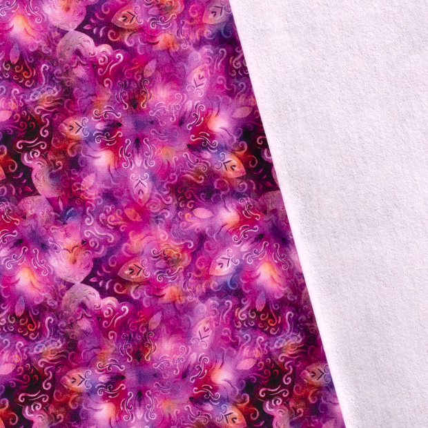 Jogging fabric Tie Dye digital printed 