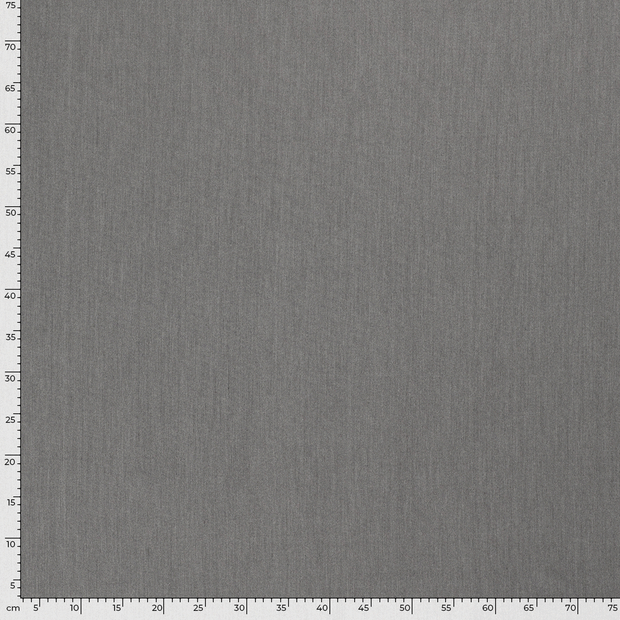 Gabardine fabric Unicolour Grey