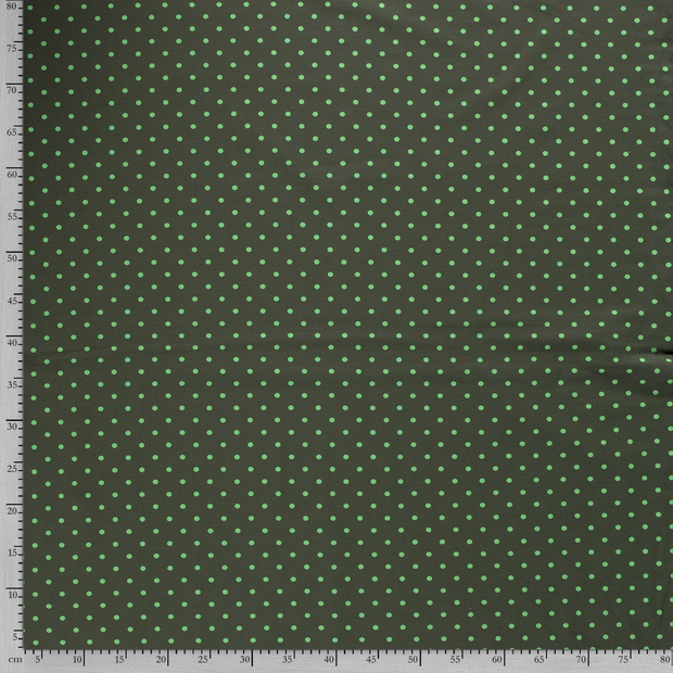 Cotton Jersey fabric Dots printed 