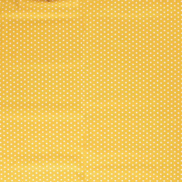 Algodón Popelina tela Amarillo suave 