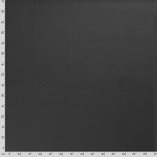 Artificial Leather fabric Unicolour Dark Grey