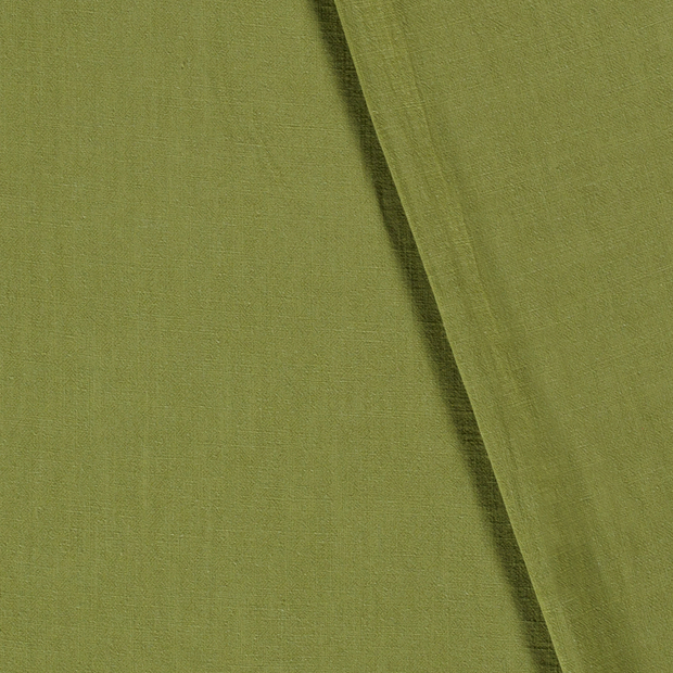 Woven Viscose Linen fabric Unicolour slub 