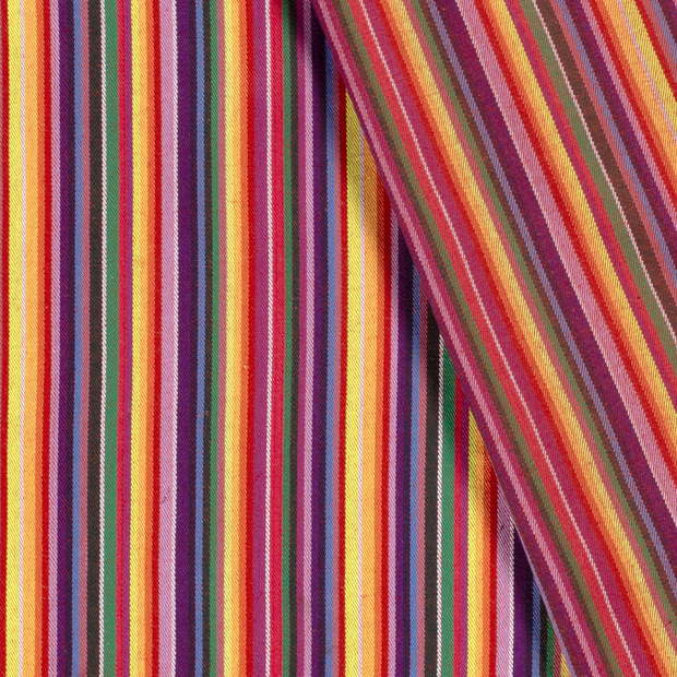 Jacquard fabrik Streifen 