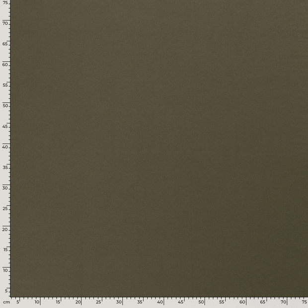 Punta di Roma fabric Unicolour Khaki Green