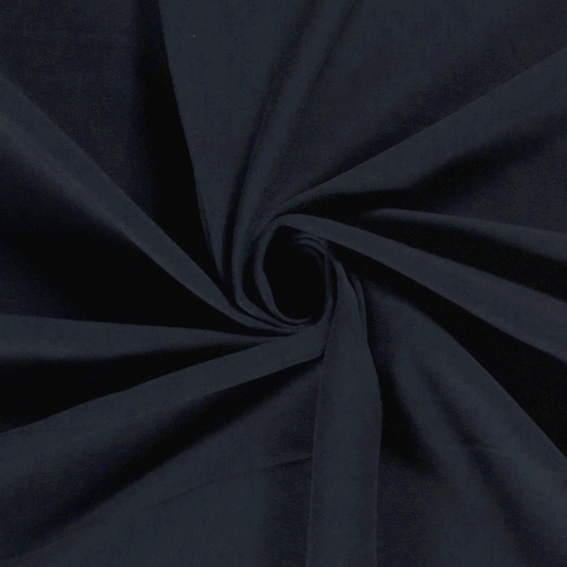 Cotton Jersey fabric Unicolour Navy