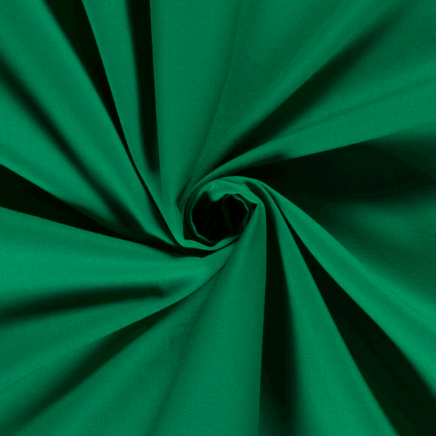 Cretonne tissu Unicolore Vert