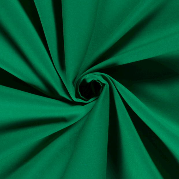 Cretonne fabric Unicolour Green