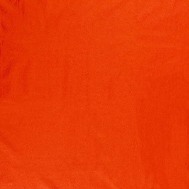 Cretonne fabric Orange matte 