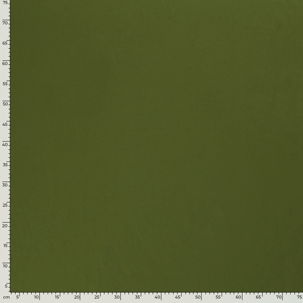 Jersey de Coton tissu Unicolore Vert Forêt