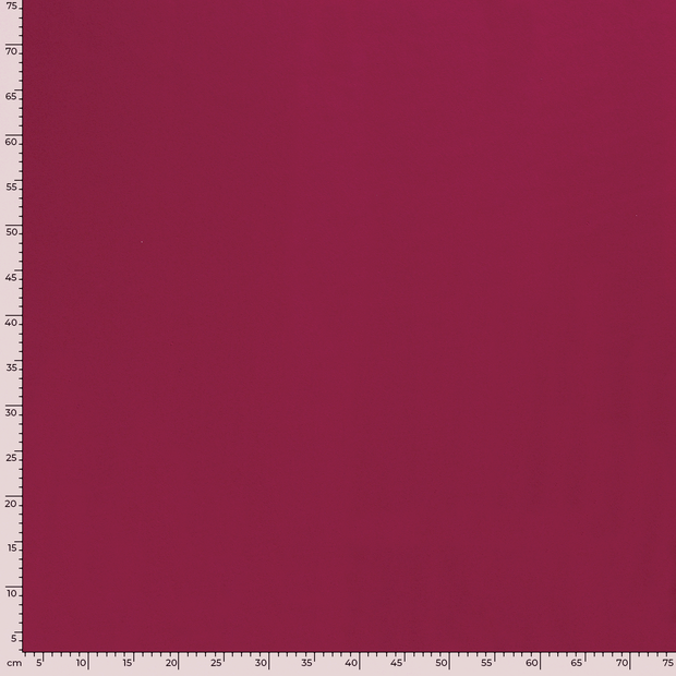 Jogging fabric Unicolour Raspberry