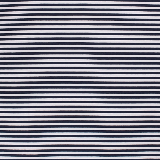 Cotton Jersey Yarn Dyed fabric Navy 