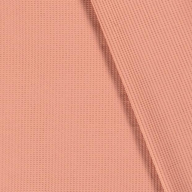 Gauffré Jersey tissu Unicolore 