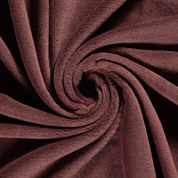Coral Fleece tela Unicolor Rosa antiguo