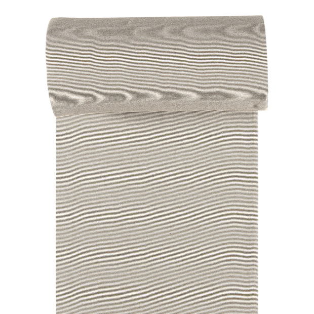 Cuff Material Yarn Dyed fabric Brown Taupe matte 
