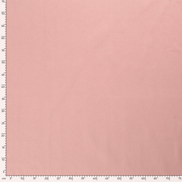 Canvas fabric Unicolour Old Pink