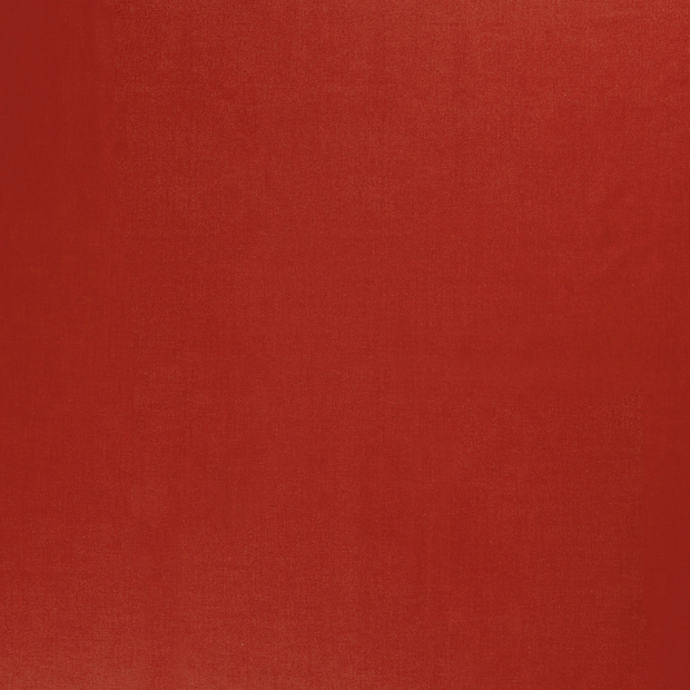 Algodón Popelina tela Rojo 
