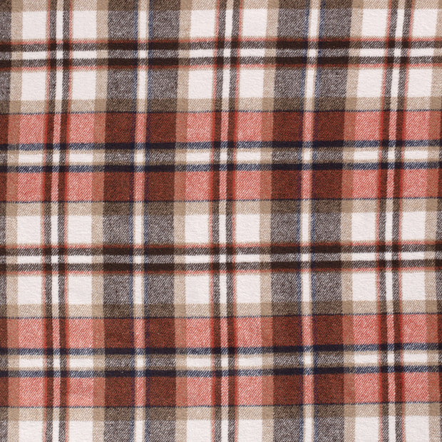 Jacquard fabric Brique texturized 
